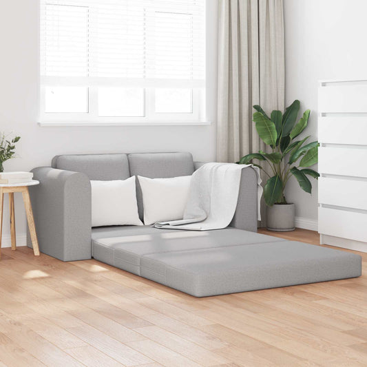 Divano letto Grigio Nuvola 148 x 71 x 83 cm Tessuto | homemem39