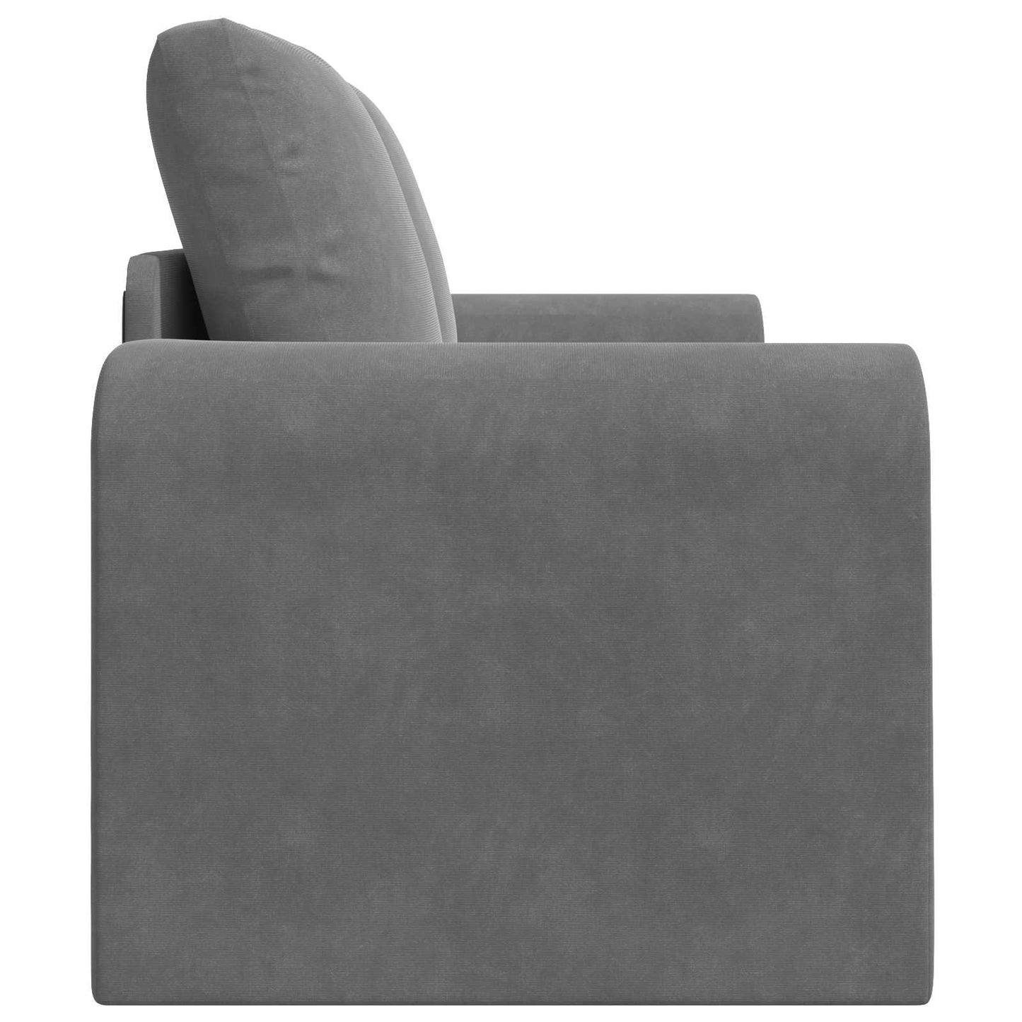 Divano letto Grigio scuro 148 x 71 x 83 cm Velluto | homemem39
