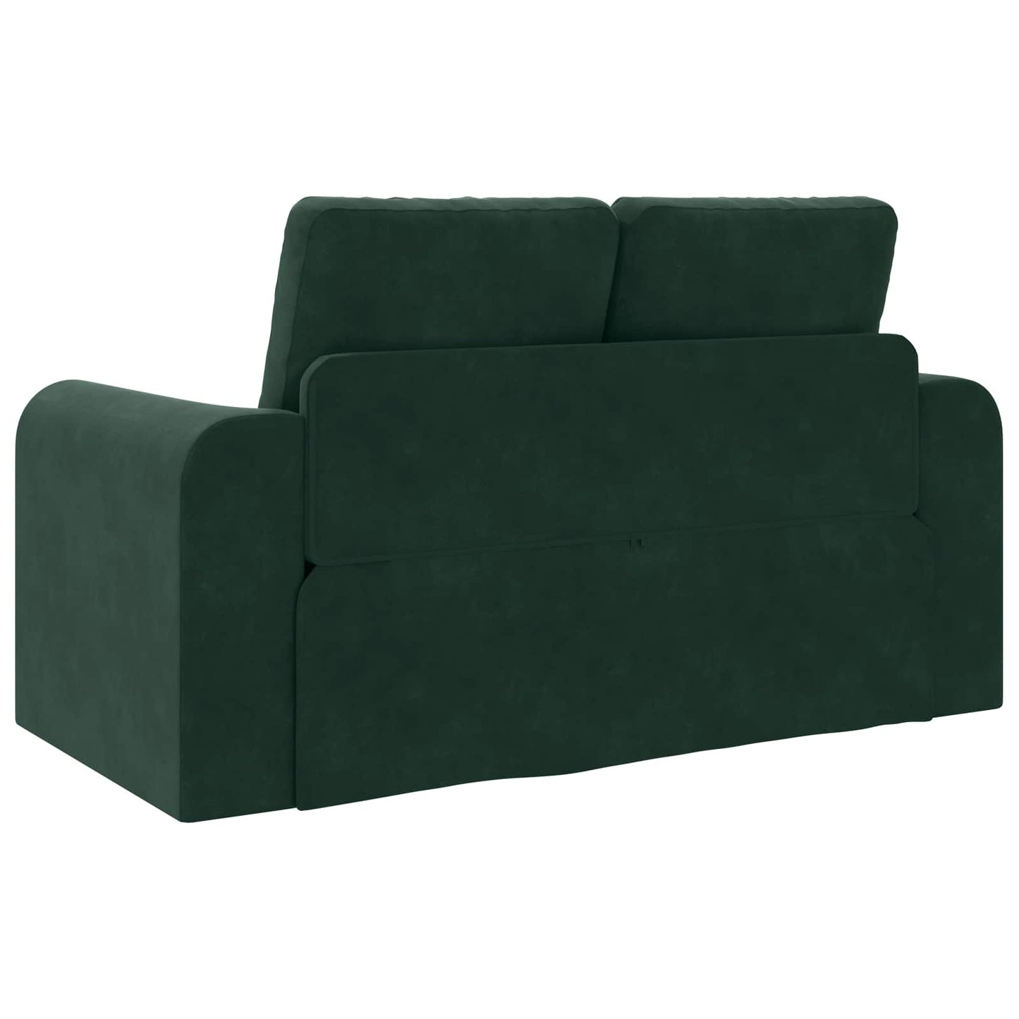 Divano letto Verde Scuro 148 x 71 x 83 cm Velluto