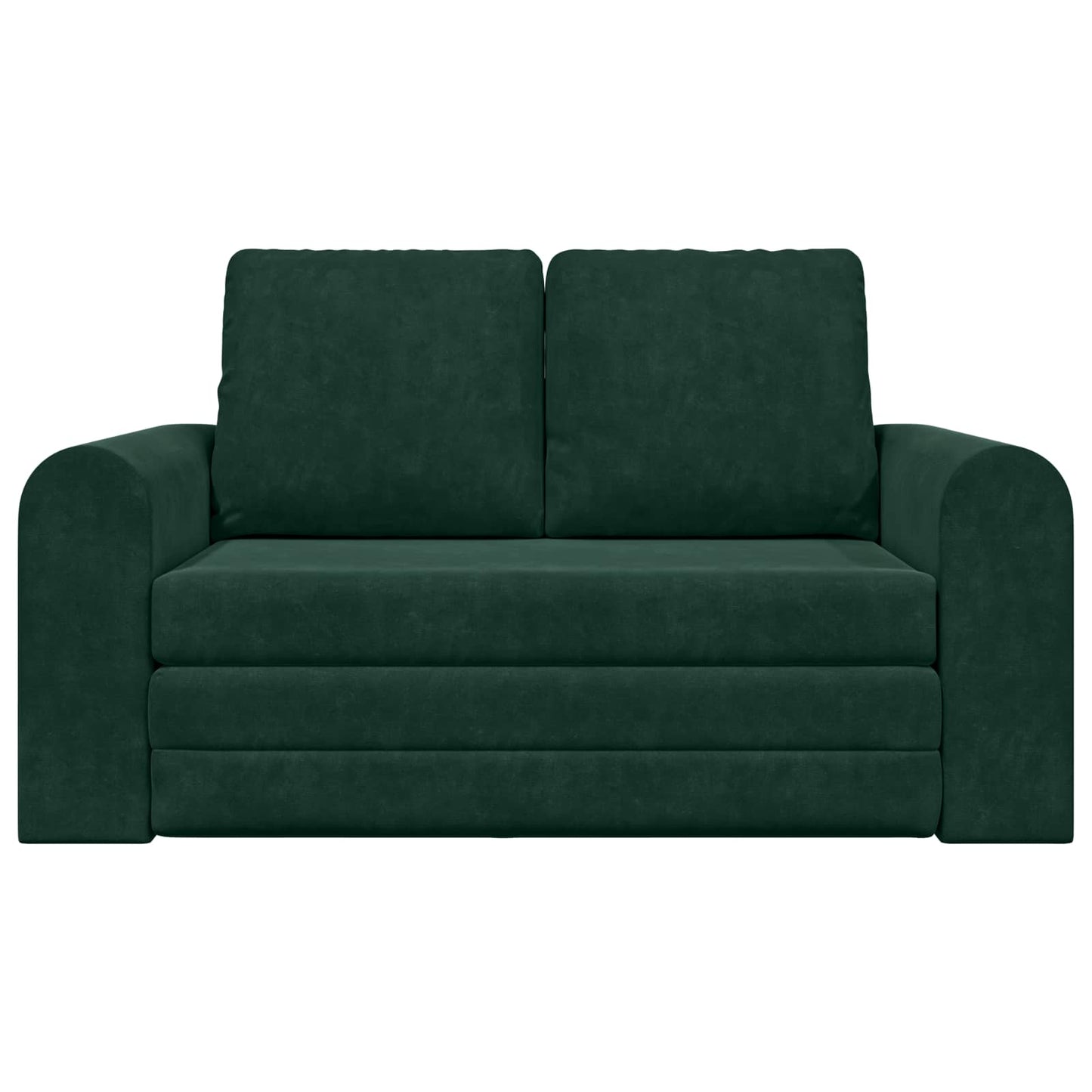 Divano letto Verde Scuro 148 x 71 x 83 cm Velluto