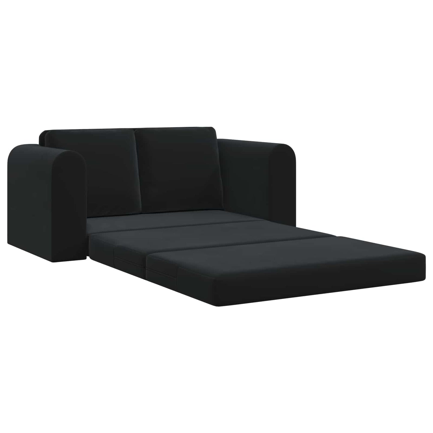 Divano letto Nero 148 x 71 x 83 cm Velluto | homemem39