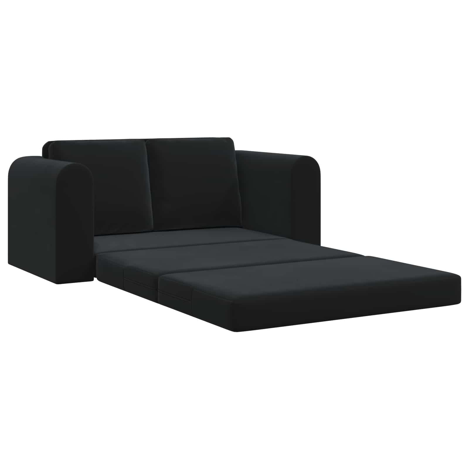 Divano letto Nero 148 x 71 x 83 cm Velluto | homemem39