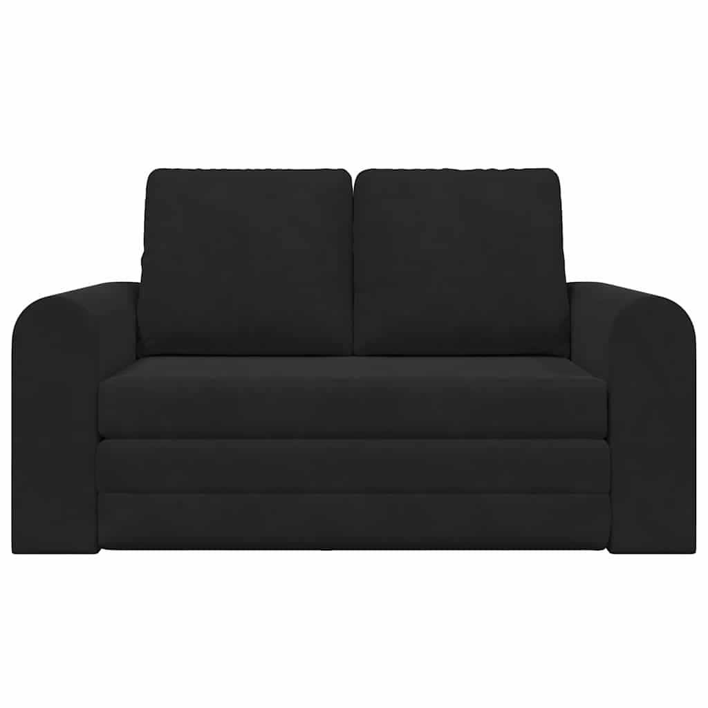 Divano letto Nero 148 x 71 x 83 cm Velluto