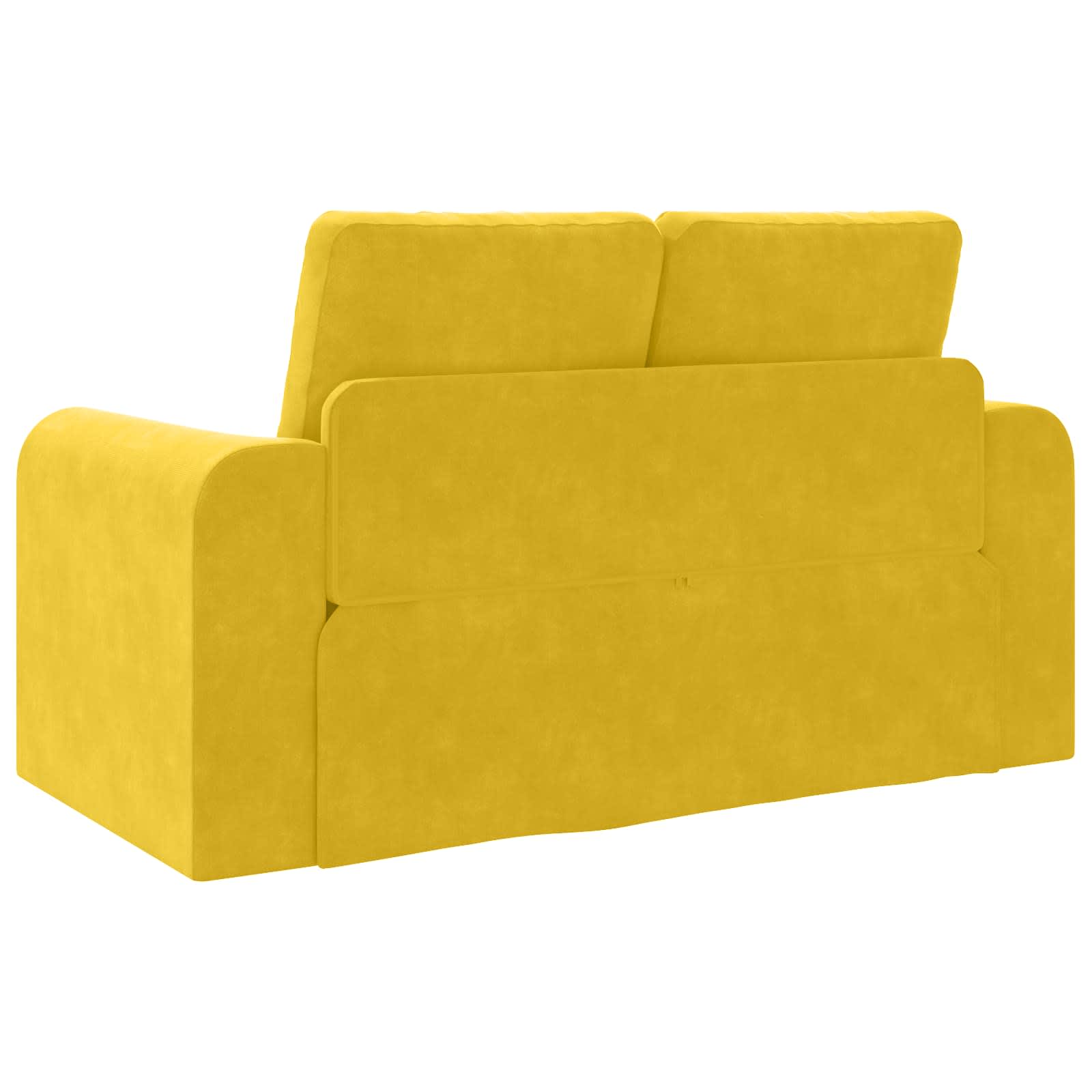 Divano letto Giallo 148 x 71 x 83 cm Velluto | homemem39