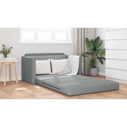 Divano letto Grigio chiaro 124 x 71 x 78 cm Tessuto