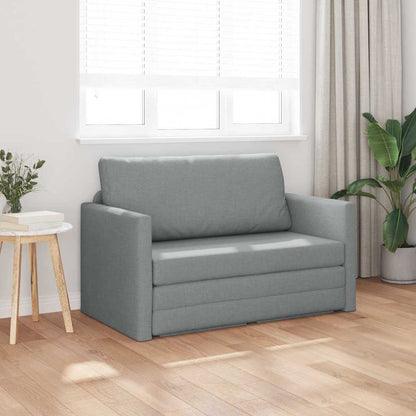Divano letto Grigio chiaro 124 x 71 x 78 cm Tessuto