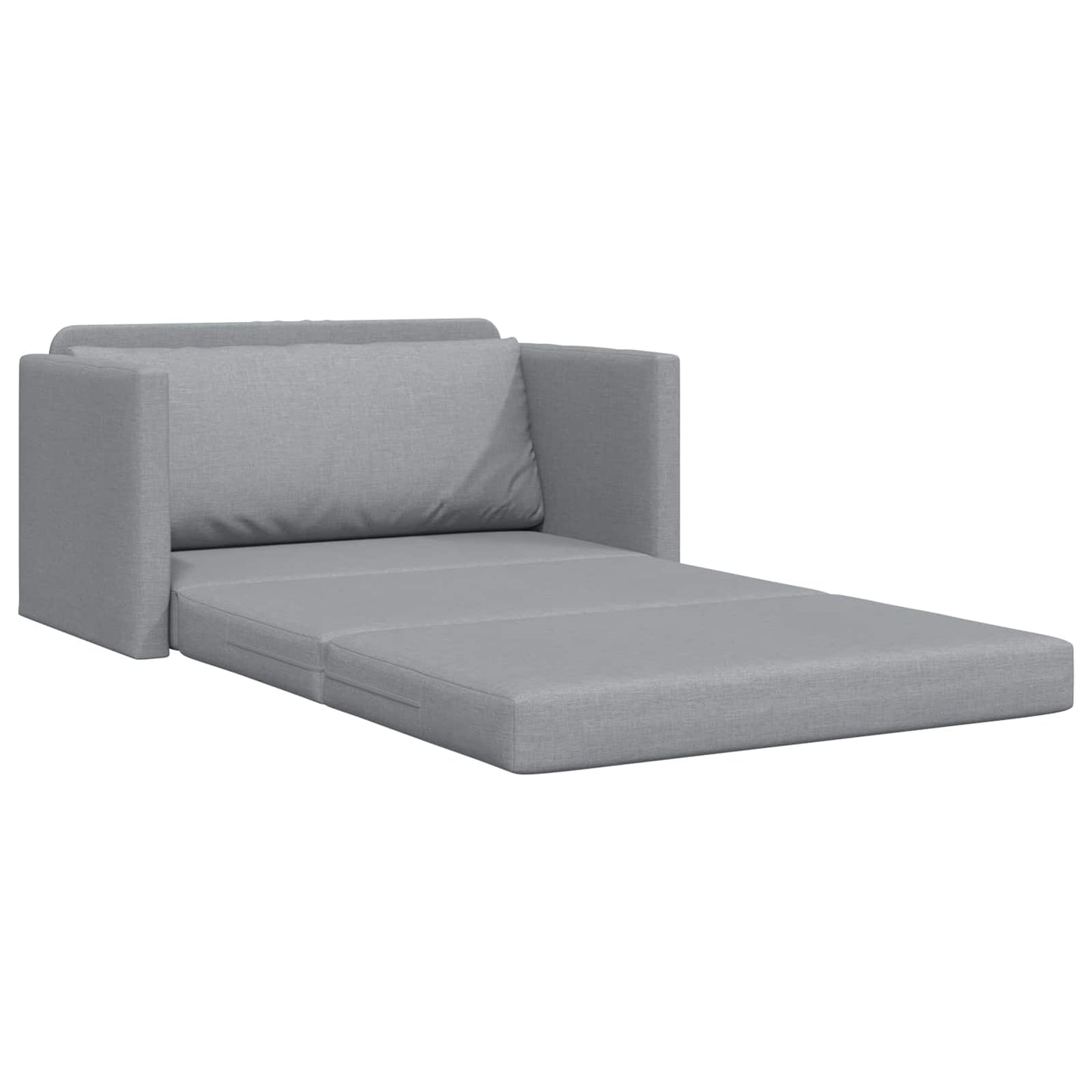 Divano letto 110cm Grigio chiaro Tessuto | homemem39