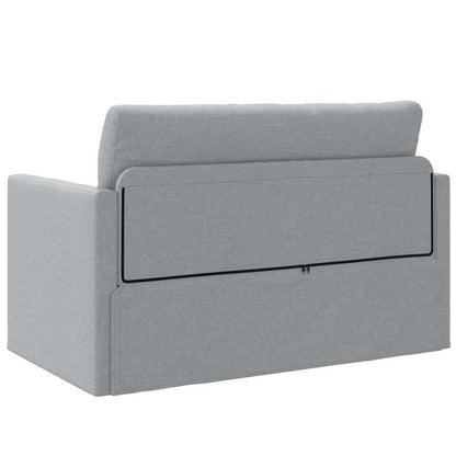 Divano letto Grigio chiaro 124 x 71 x 78 cm Tessuto