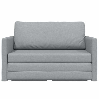 Divano letto Grigio chiaro 124 x 71 x 78 cm Tessuto
