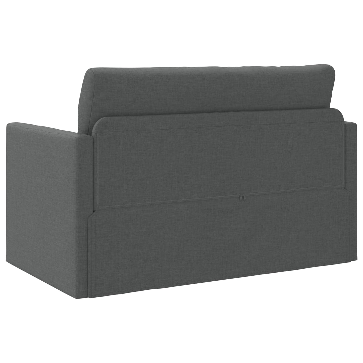 Divano letto 110cm Grigio scuro Tessuto | homemem39