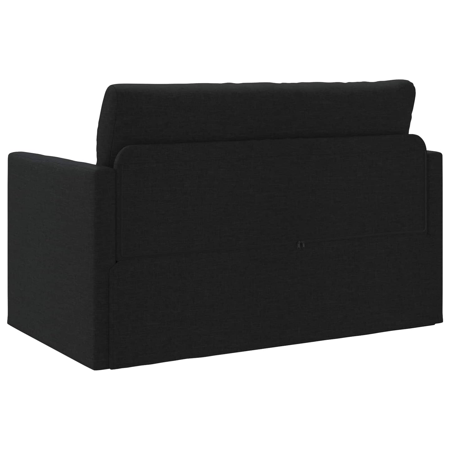Divano letto 110cm Nero Tessuto