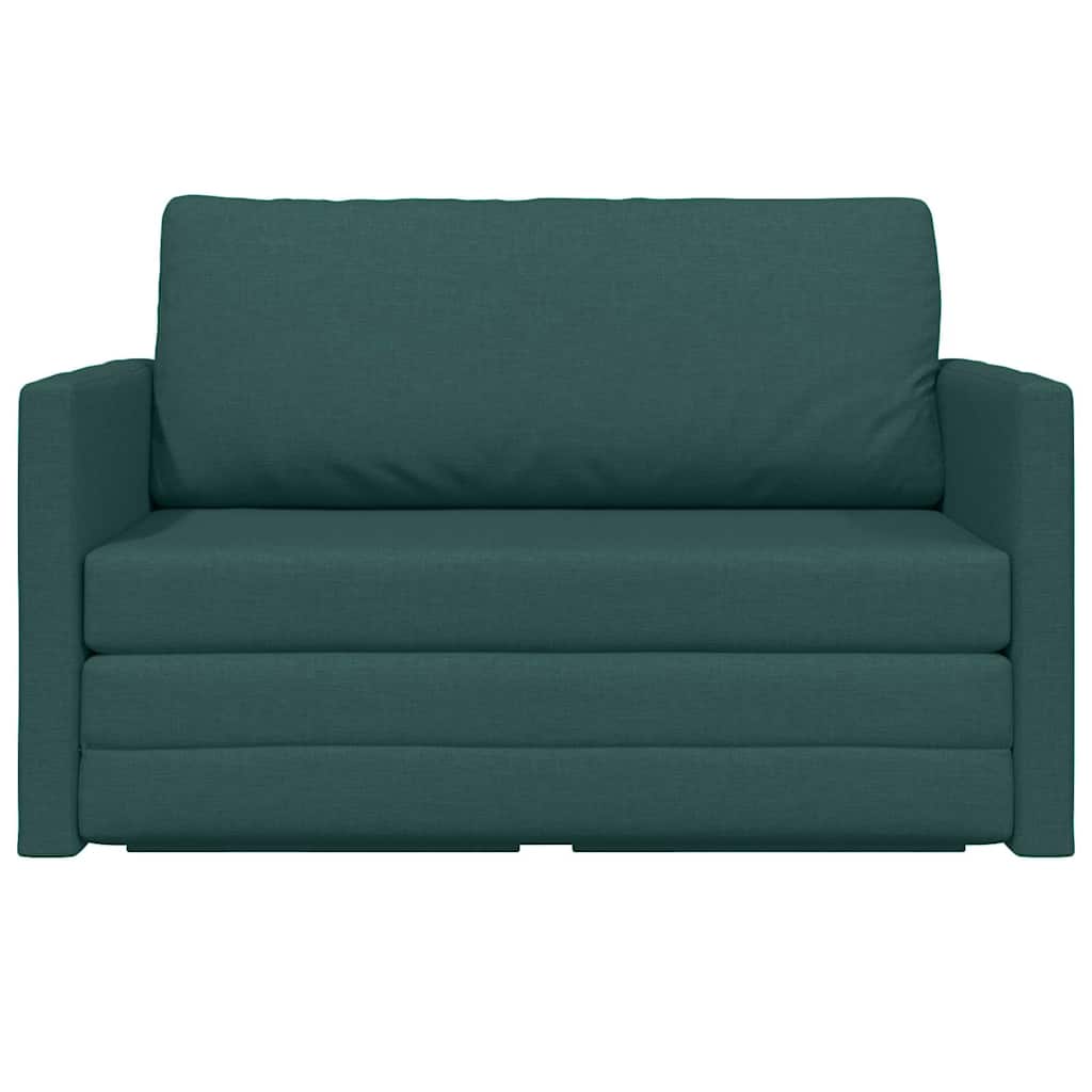 Divano letto Verde scuro 124 x 71 x 78 cm Tessuto