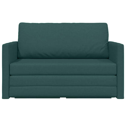 Divano letto Verde scuro 124 x 71 x 78 cm Tessuto