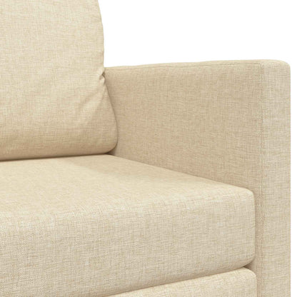 Divano letto 110cm Crema Tessuto