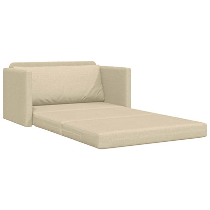 Divano letto 110cm Crema Tessuto | homemem39