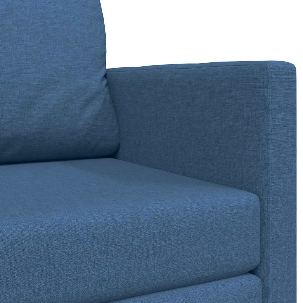 Divano letto 110cm Blu Tessuto
