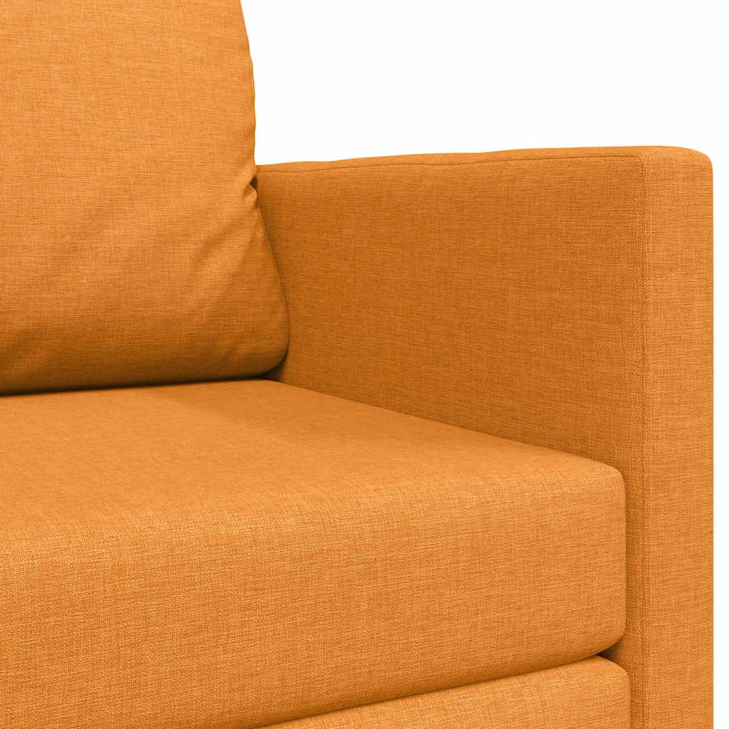 Divano letto Giallo scuro 124 x 71 x 78 cm Tessuto