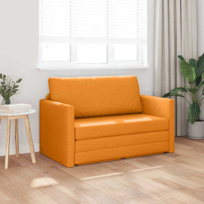 Divano letto Giallo scuro 124 x 71 x 78 cm Tessuto