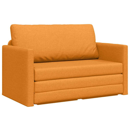 Divano letto Giallo scuro 124 x 71 x 78 cm Tessuto