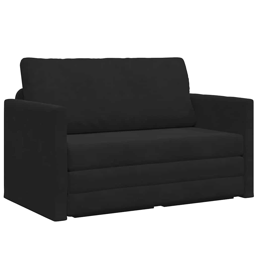 Divano letto 110cm Nero Velluto