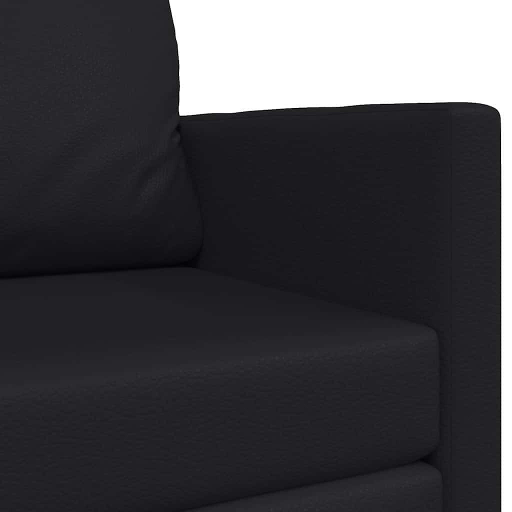 Divano letto Nero 124 x 71 x 78 cm Pelle Artificiale