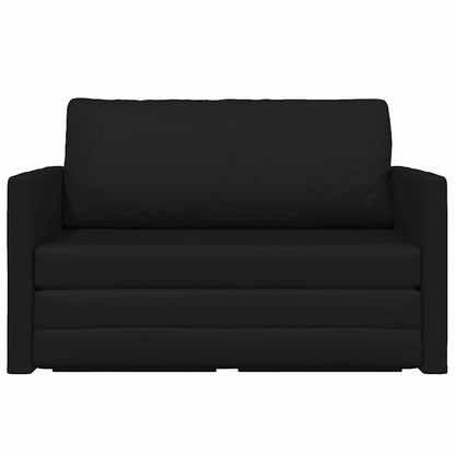 Divano letto Nero 124 x 71 x 78 cm Pelle Artificiale