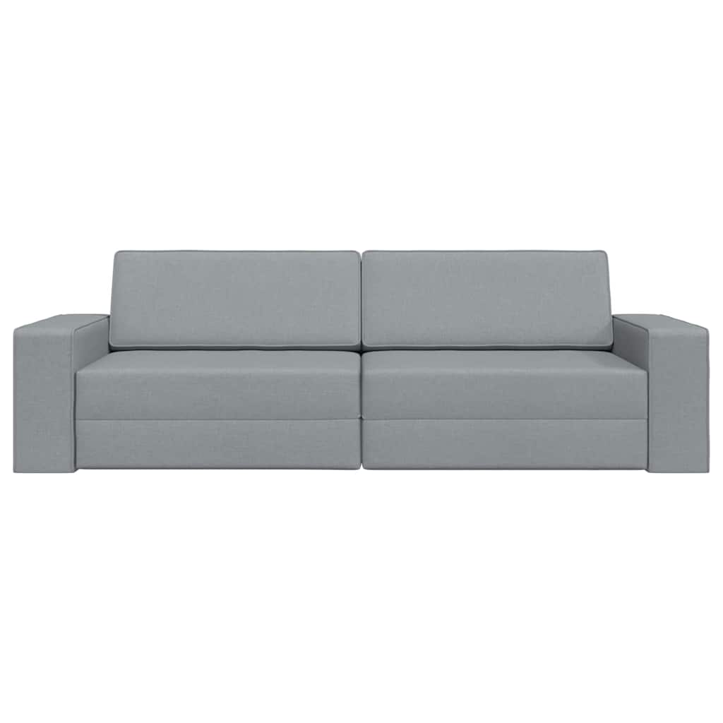 Divano-letto da pavimento Grigio chiaro 245 x 78 x 77 cm - homemem39