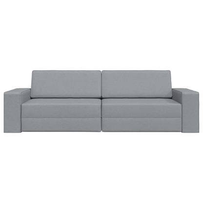 Divano-letto da pavimento Grigio chiaro 245 x 78 x 77 cm - homemem39