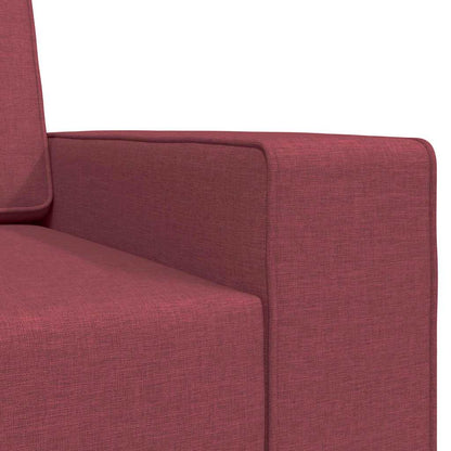 Divano Letto Rosso vino 245 x 78 x 77 cm Tessuto