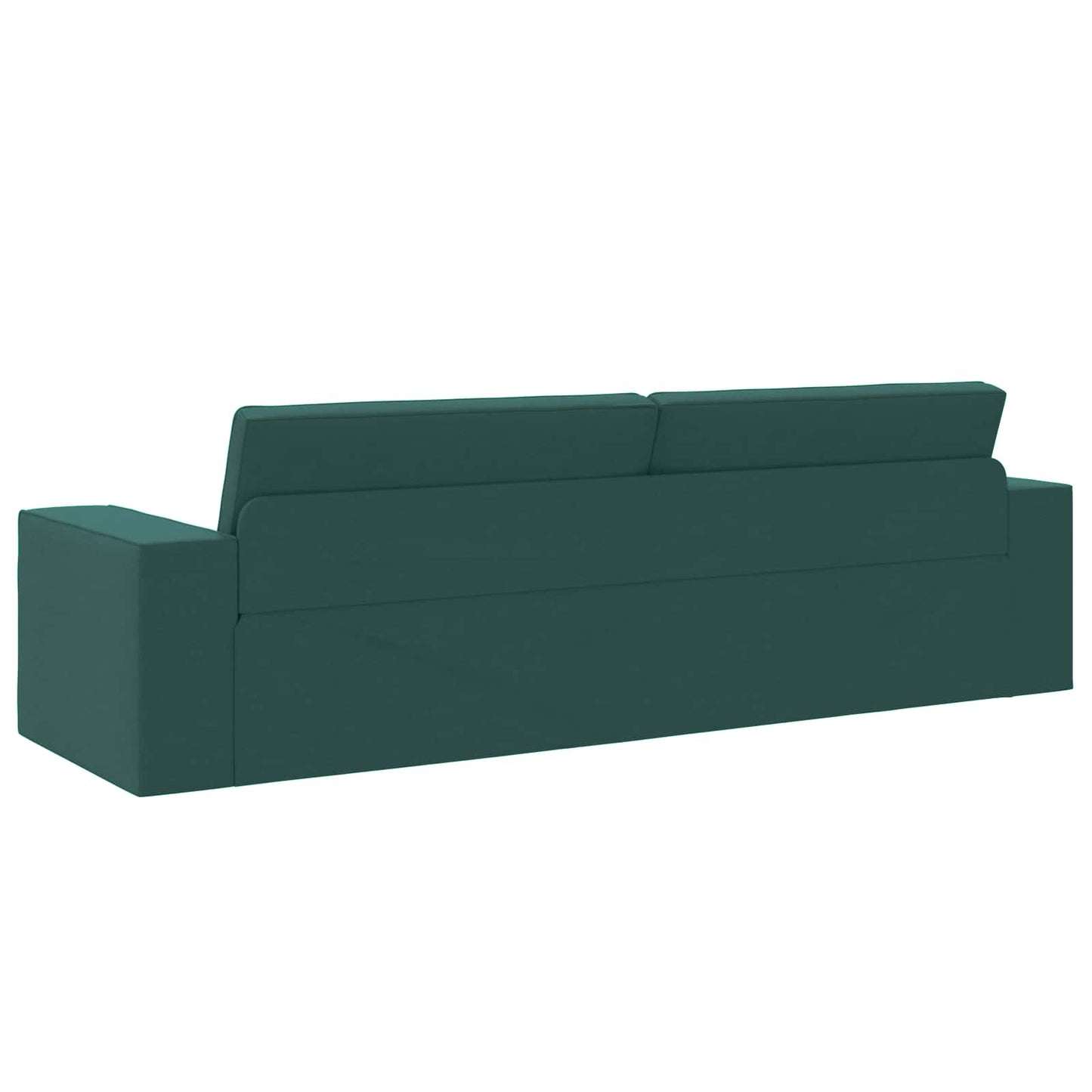 Divano letto Verde Scuro 245 x 78 x 77 cm Tessuto | homemem39