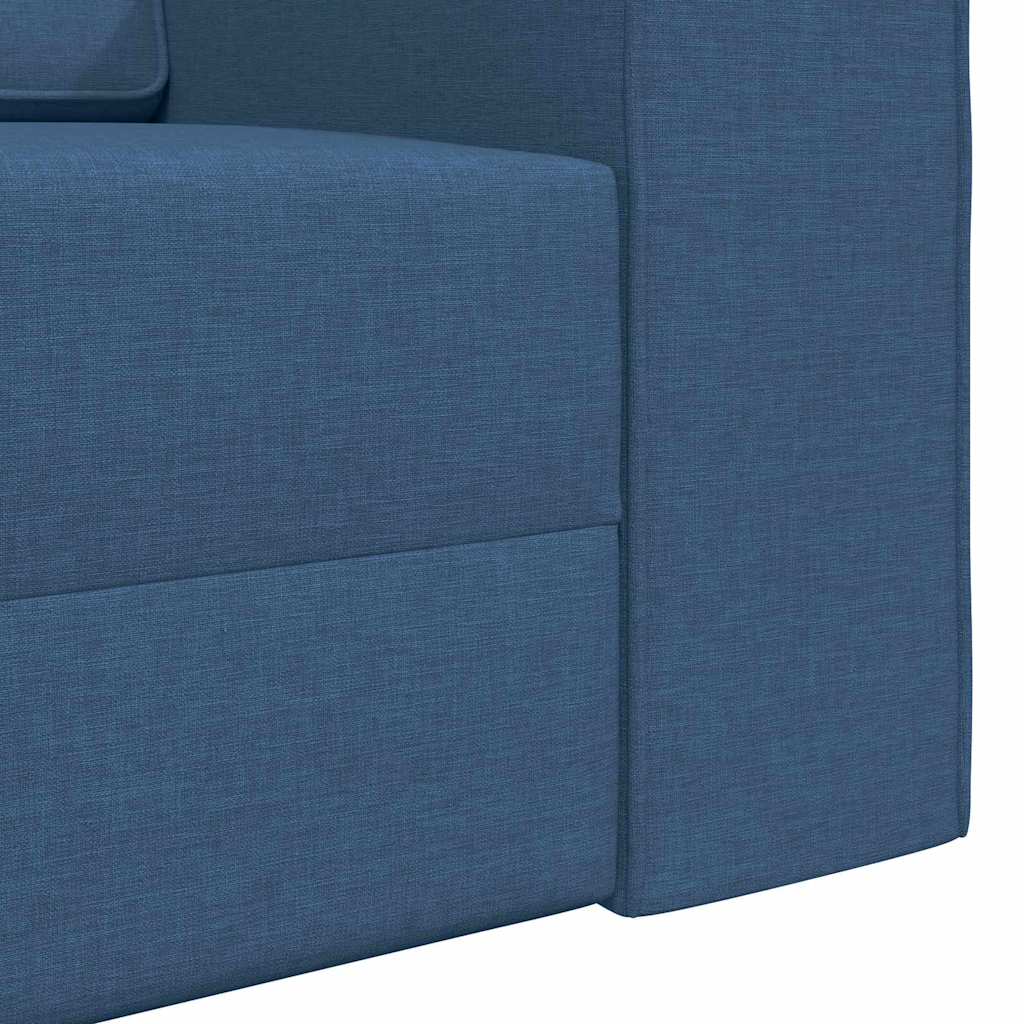 Divano letto 200cm Blu navy Tessuto