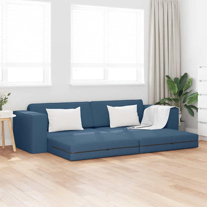 Divano letto 200cm Blu navy Tessuto