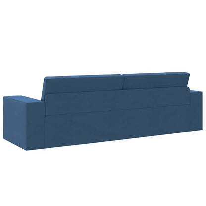 Divano letto 200cm Blu navy Tessuto