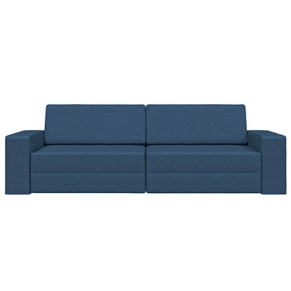 Divano letto Blu navy 245 x 78 x 77 cm Tessuto