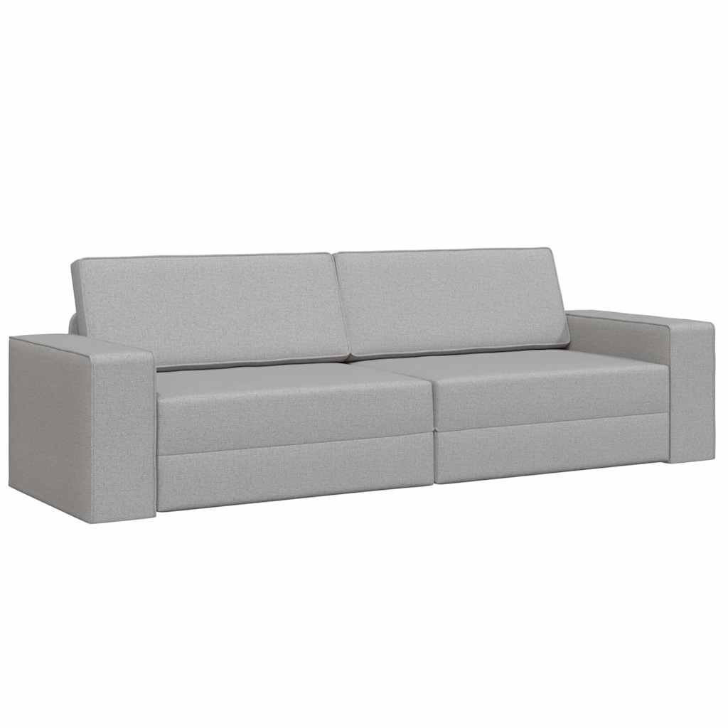 Divano-letto da pavimento Grigio nuvola 245 x 78 x 77 cm - homemem39