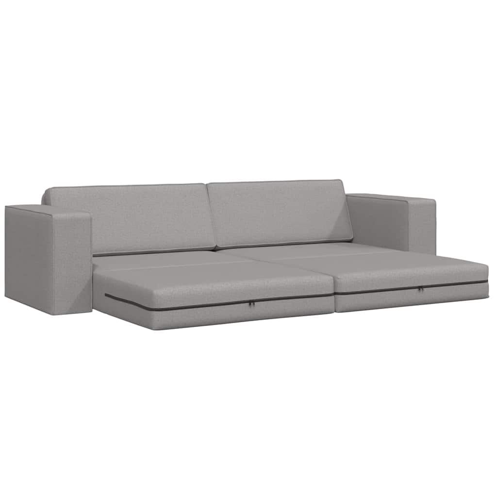 Divano-letto da pavimento Grigio nuvola 245 x 78 x 77 cm - homemem39