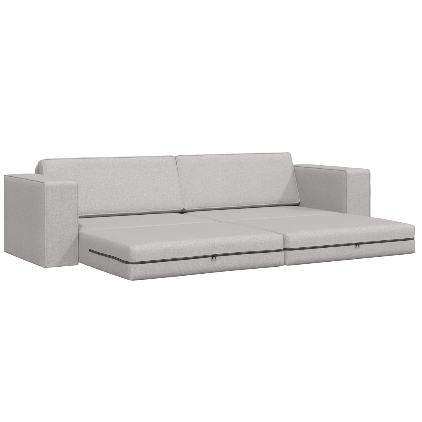 Divano letto 200cm Grigio Nuvola Tessuto - homemem39