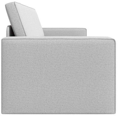 Divano letto 200cm Grigio Nuvola Tessuto - homemem39