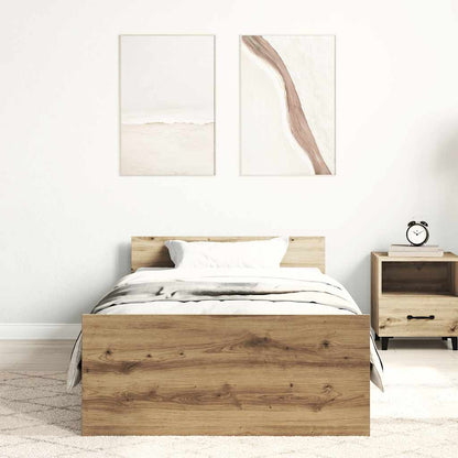 Giroletto senza Materasso Rovere Artigianale 90x200cm | homemem39