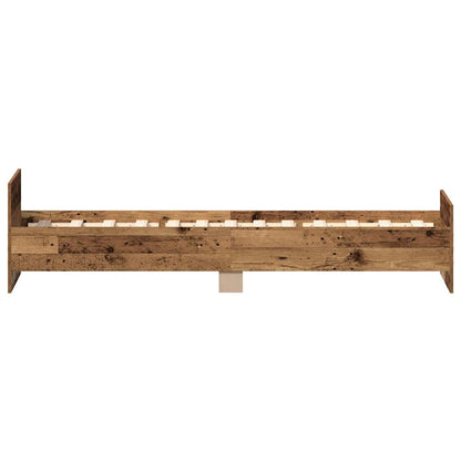 Giroletto senza Materasso Legno Antico 100x200cm in Truciolato | homemem39