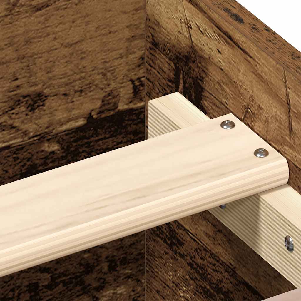 Giroletto senza Materasso Legno Antico 90x190cm in Truciolato | homemem39