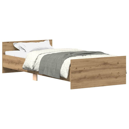Giroletto senza Materasso Rovere Artigianale 90x190cm | homemem39