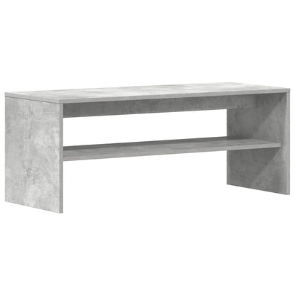 Mobile Porta TV Grigio Cemento 100x40x40cm in Legno Multistrato - homemem39