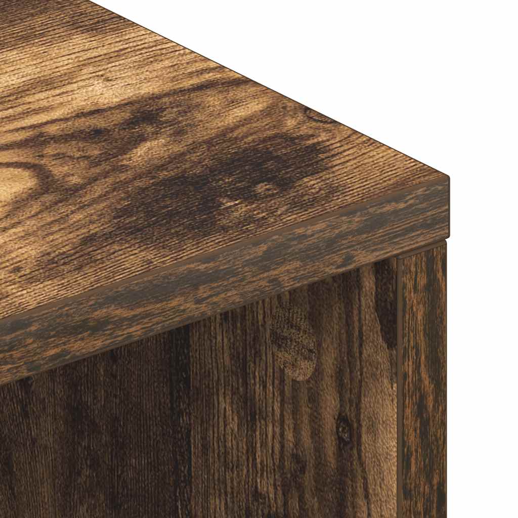 Mobile Porta TV Rovere Fumo 100x40x40 cm in Legno Multistrato - homemem39