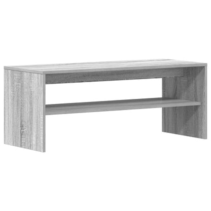Mobile Porta TV Grigio Sonoma 100x40x40 cm in Legno Multistrato