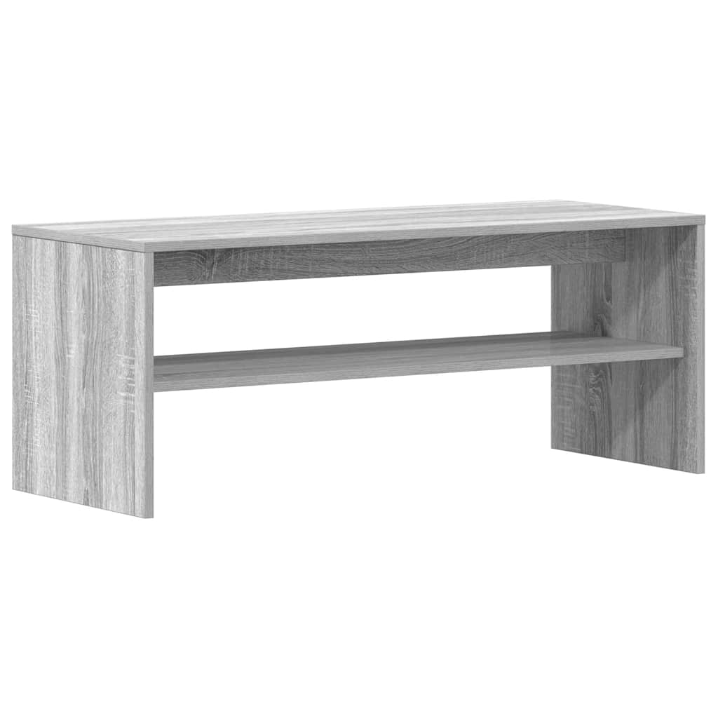 Mobile Porta TV Grigio Sonoma 100x40x40 cm in Legno Multistrato - homemem39