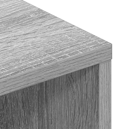 Mobile Porta TV Grigio Sonoma 100x40x40 cm in Legno Multistrato