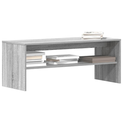 Mobile Porta TV Grigio Sonoma 100x40x40 cm in Legno Multistrato