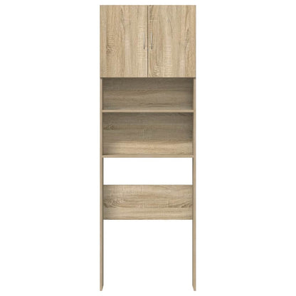 Mobile Lavatrice Rovere Sonoma 64x24x190 cm in Truciolato | homemem39