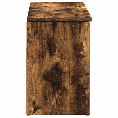 Scarpiera Rovere Fumo 102x30,5x45 cm in Legno Multistrato - homemem39